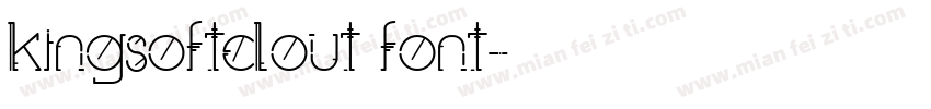 kingsoftclout font字体转换